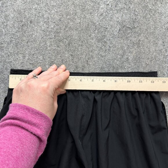 Adidas Windbreaker Track Pants Men S Black 31" Ankle Zip Stretch Tapered - Picture 10 of 16